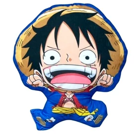 One Piece D Luffy 3D díszpárna 35cm