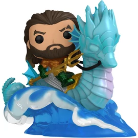 POP figura Ride Deluxe DC Comics Aquaman és az Elveszett Királyság Aquaman Storm hátán
