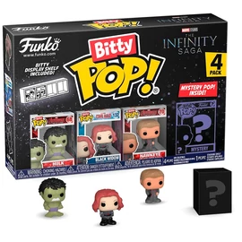 Bitty POP Marvel The Infinity Saga Hulk 4 darabos szett
