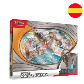 Spanyol Pokemon Mabosstiff ex gyűjtői kártyajáték doboz