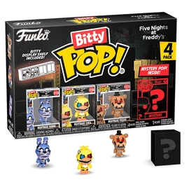 Bitty POP Five Nights at Freddy's - Nightmare Bonnie 4 darabos figura szett