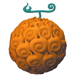 One Piece Flame-Flame Fruit persely figura 8 cm