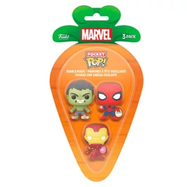 Húsvéti sárgarépa Pocket POP 3 db-os szett Marvel Pókember, Hulk, Vasember