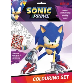 Sonic Prime színező készlet