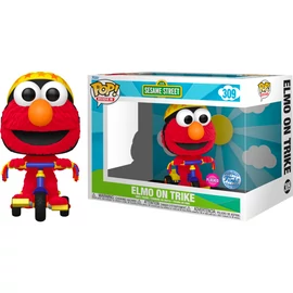 POP figura Rider Szezám utca Elmo triciklin Exclusive