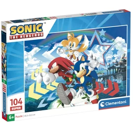 Sonic, a sündisznó puzzle 104 db-os