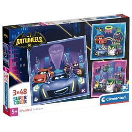 DC Comics Batwheels puzzle 3x48db