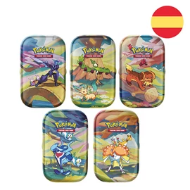 Spanyol Pokémon Tin mini válogatott gyűjthető kártyajáték