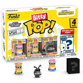 Bitty POP Minionok 4. sorozat - 4 darabos figura szett