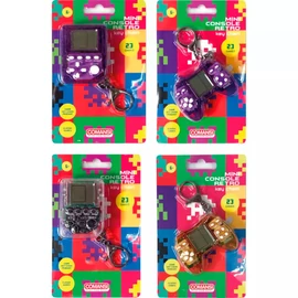 Retro mini konzol kulcstartó (többféle)