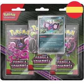 Spanyol nyelvű Pokémon Scarlet and Purple Shrouded Fable gyűjtőkártya készlet