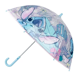 Disney Stitch manuális átlátszó esernyő