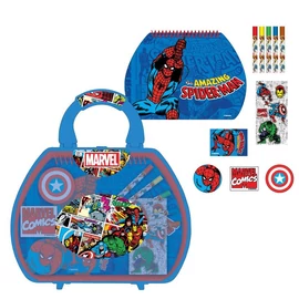 Marvel színezhető írószer koffer
