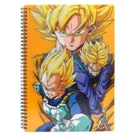 Dragon Ball Z Saiyans A4-es jegyzetfüzet