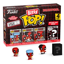 Bitty POP Marvel Deadpool Bathtime - 4 darabos figura szett