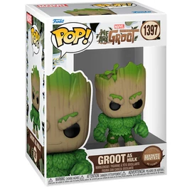 POP figura Marvel We Are Groot - Groot mint Hulk