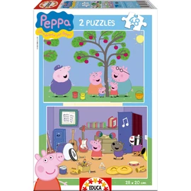 Peppa malac puzzle 2x48 db
