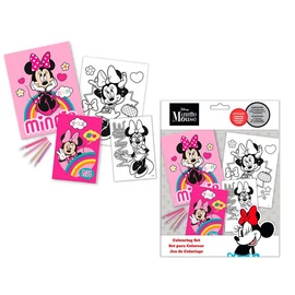 Disney Minnie színező készlet matricákkal