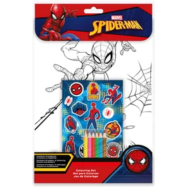 Marvel Pókember színező készlet + matricák