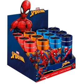 Marvel Pókember alumínium LED-es zseblámpa, többféle