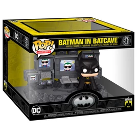 POP figura Moments DC Comics Batman a Batcave-ben