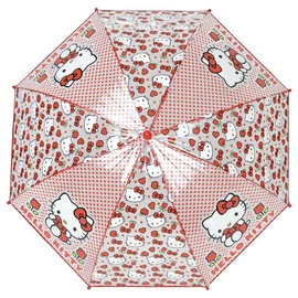 Hello Kitty manuális átlátszó esernyő 48cm
