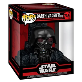 Deluxe Star Wars Darth Vader a trónon POP figura