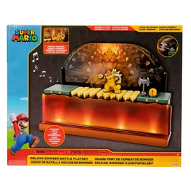 Super Mario Bros Deluxe Bowser csata játékszett