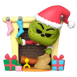 POP Deluxe figura A Grinch zsákkal