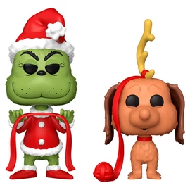 POP 2 db-os figura készlet A Grinch - Grinch &amp; Max