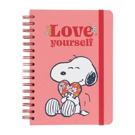 Snoopy Love Yourself A5 jegyzetfüzet