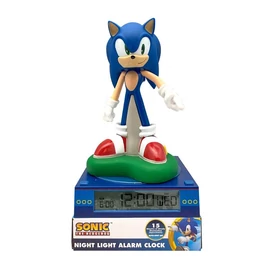 Sonic the Hedgehog 3D lámpa ébresztőórával