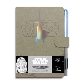 Star Wars Luke Skywalker A5 prémium jegyzetfüzet + fénykard toll