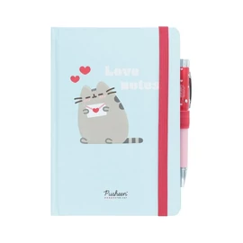 Pusheen Purrfect Love A5 prémium jegyzetfüzet + projektoros toll