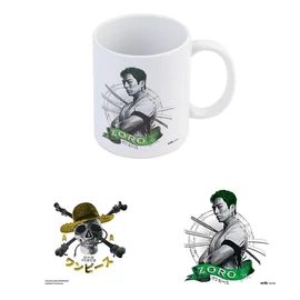 One Piece Roronoa Zoro bögre, 350 ml