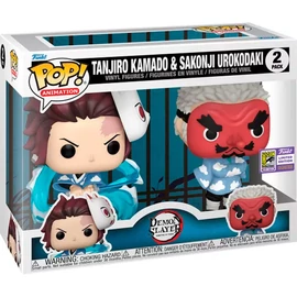 POP csomag 2 figura Demon Slayer Kimetsu no Yaiba Tanjiro Kamado & Sakonji Urokodaki