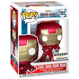 POP figura Marvel Polgárháború Amerika Kapitány - Polgárháború Vasember Exkluzív