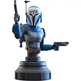 Star Wars Clone Wars Bo-Katan Kryze mellszobor 15cm