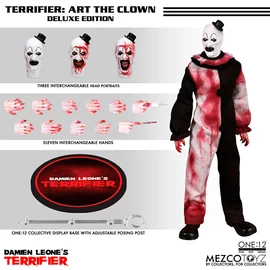 Terrifier One:12 Art the Clown figura 18cm