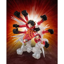 One Piece Monkey D Luffy Gum Gum Hawk Gatling S.H. Figuarts Zero figura 15 cm
