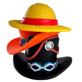 One Piece Pila Hats persely figura 16 cm