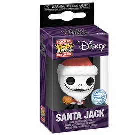 Pocket POP Kulcstartó Disney Karácsonyi lidércnyomás Mikulás Jack Exkluzív