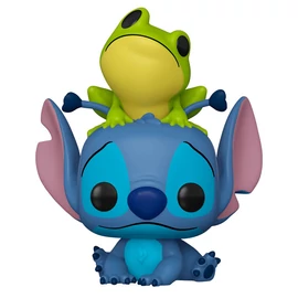 POP figura Disney Lilo és Stitch - Stitch békával Exkluzív