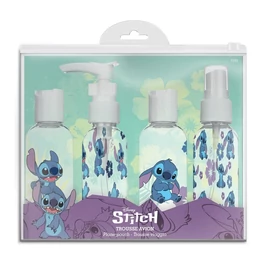 Disney Stitch utazó készlet 4 db tölthető flakonnal