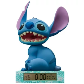 Disney Stitch 3D lámpa ébresztőórával