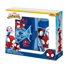 Marvel Spidey and His Amazing Friends alumínium kulacs + uzsonnás doboz