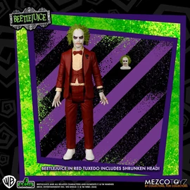 Beetlejuice - Beetlejuice vörös szmokingos figura 9,5cm