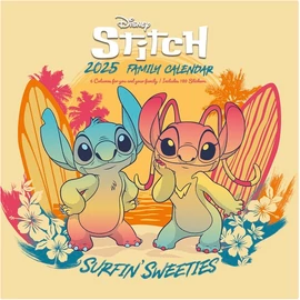 Disney Stitch családi tervező naptár
