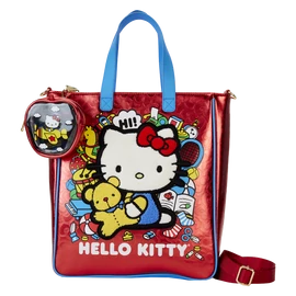 Loungefly Hello Kitty 50. évfordulós válltáska érmetartóval