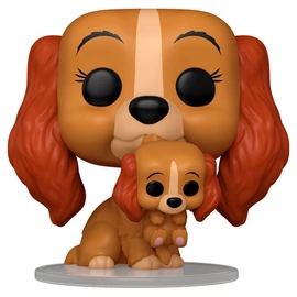 POP figura Disney Susi és Tekergő - Susi kiskutyával